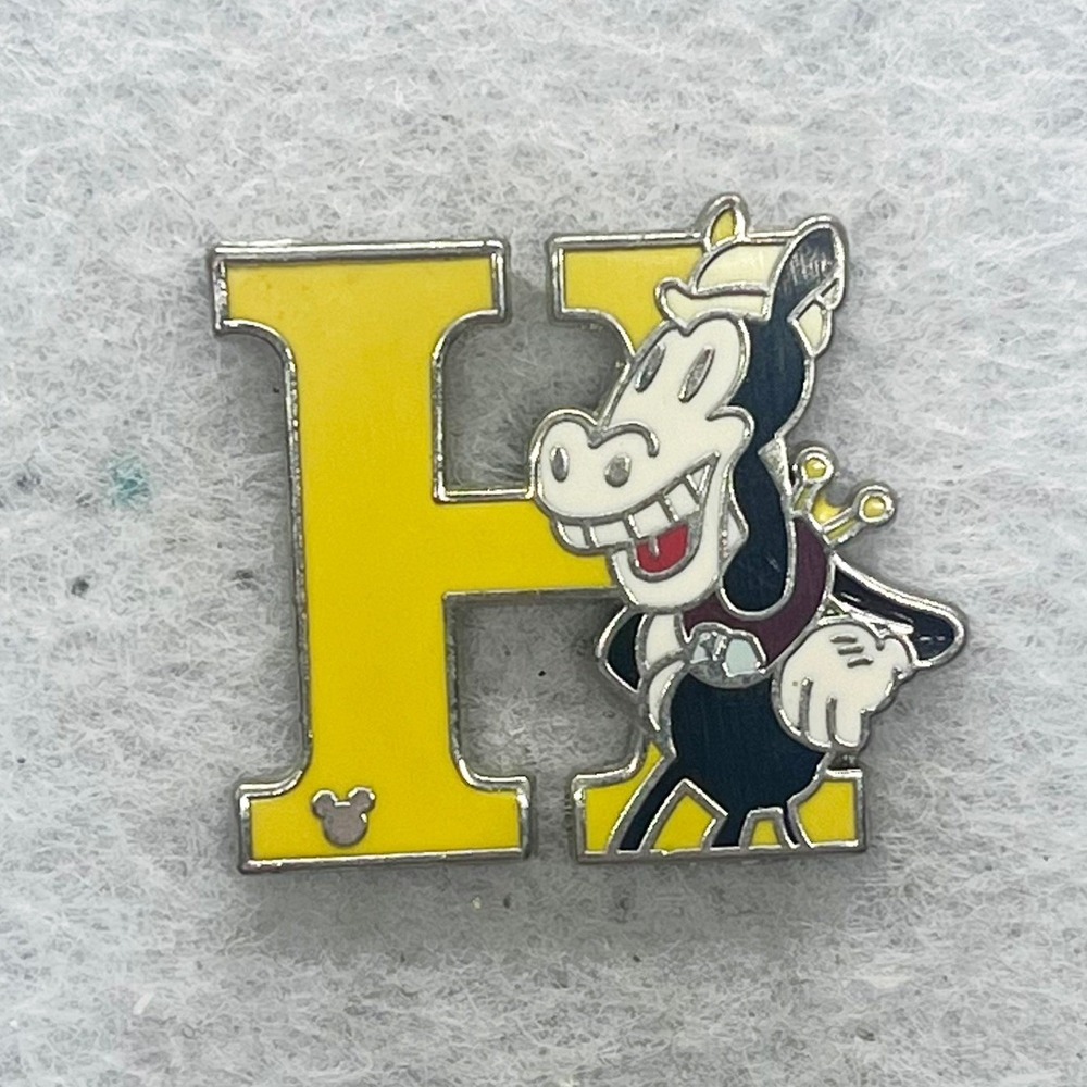 🔮 5/$25 Disney Alphaebt H for Horace Horsecollar Pin